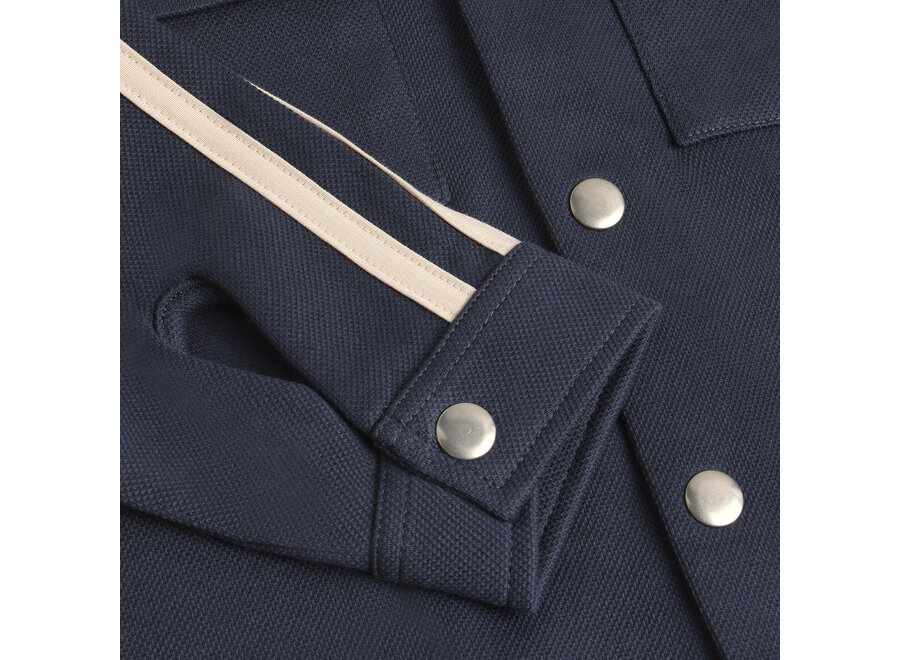 Shirt Jacket Backprint - Odyssey Gray