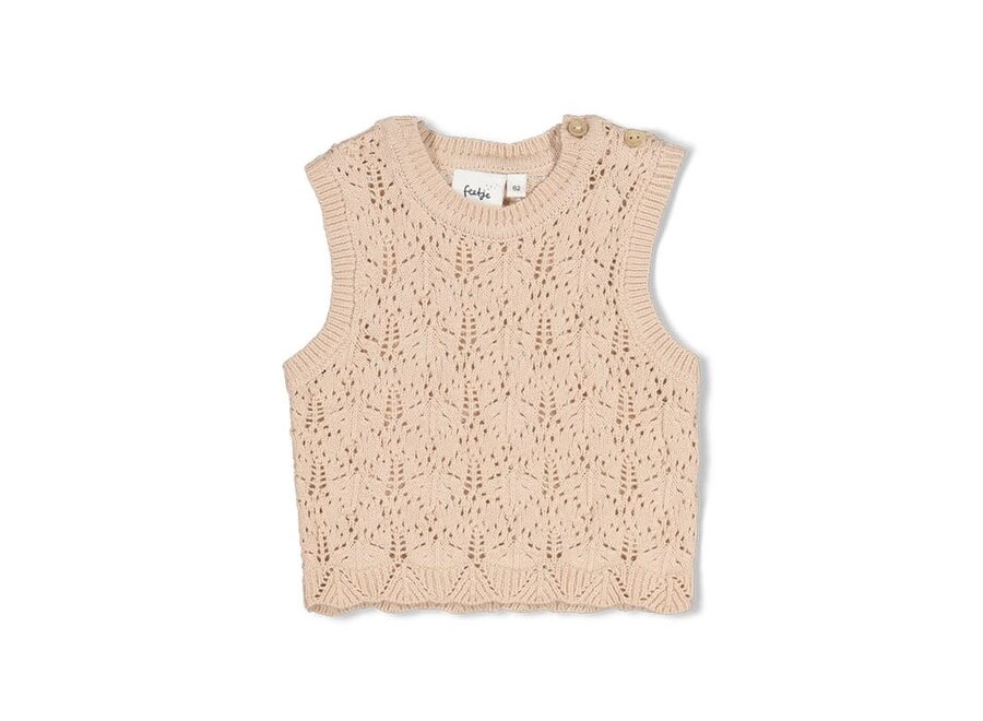 Spencer gebreid - Lucky Bloombird Offwhite
