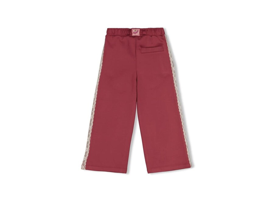 Sporty broek - Moon Flowers - Mauve