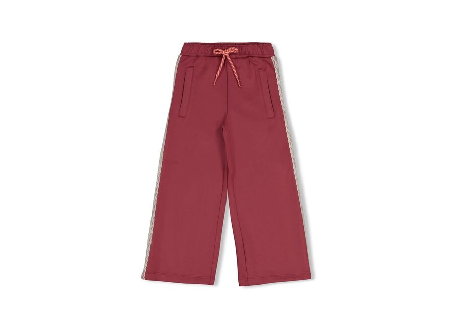 Sporty broek - Moon Flowers - Mauve