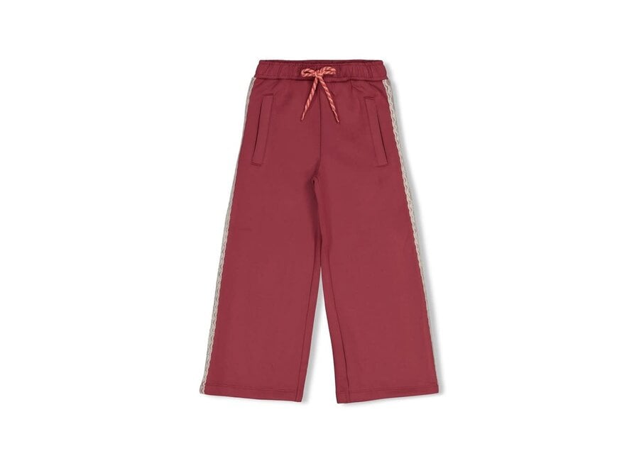 Sporty broek - Moon Flowers - Mauve