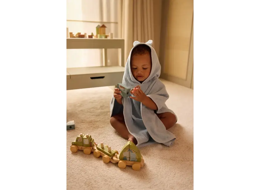 Badponcho Miffy Cloudy Blue