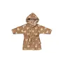 Badjas Badstof 1-2 jaar Jacquard Teddy Bear