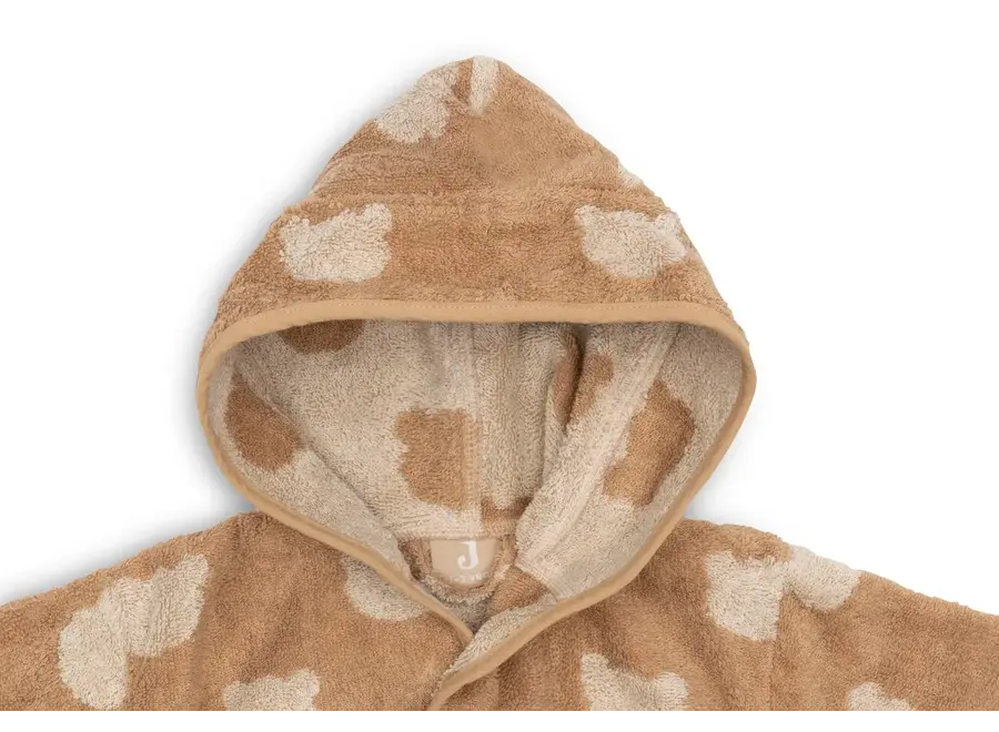 Badjas Badstof 1-2 jaar Jacquard Teddy Bear
