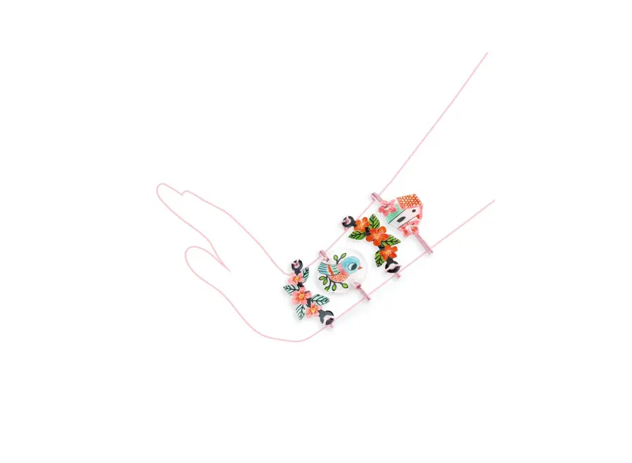 DIY Hertje en de vogel (ketting en armbanden)