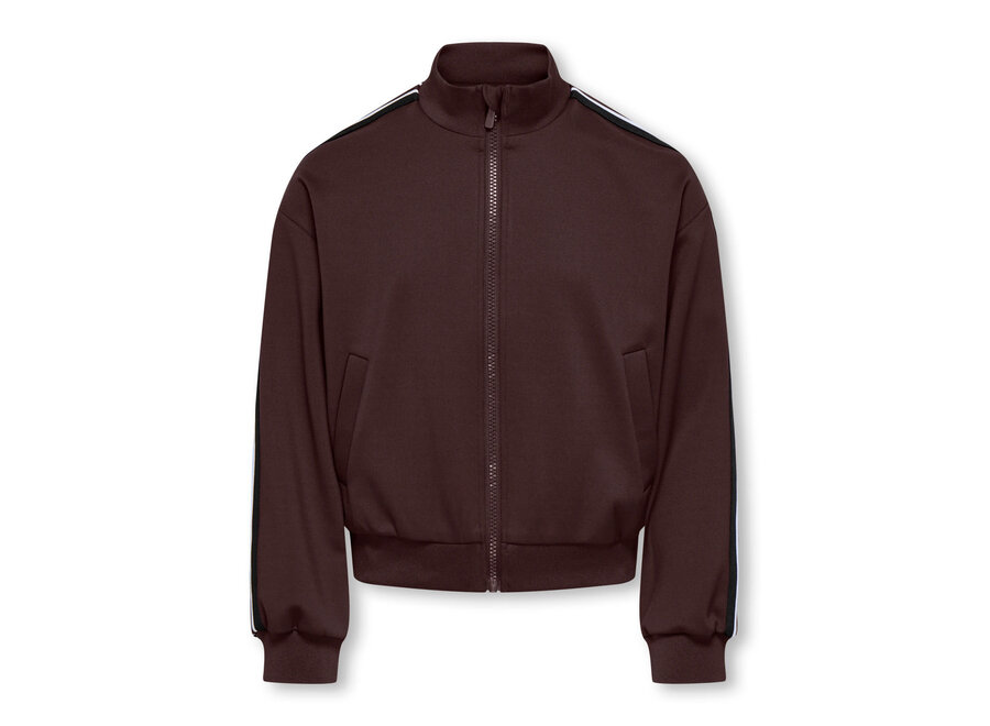 WARM UP LIFE X TRACK ZIP JACKET Coffee Bean