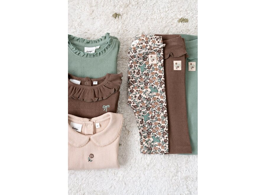 Legging pointelle rib - Lucky Bloombird