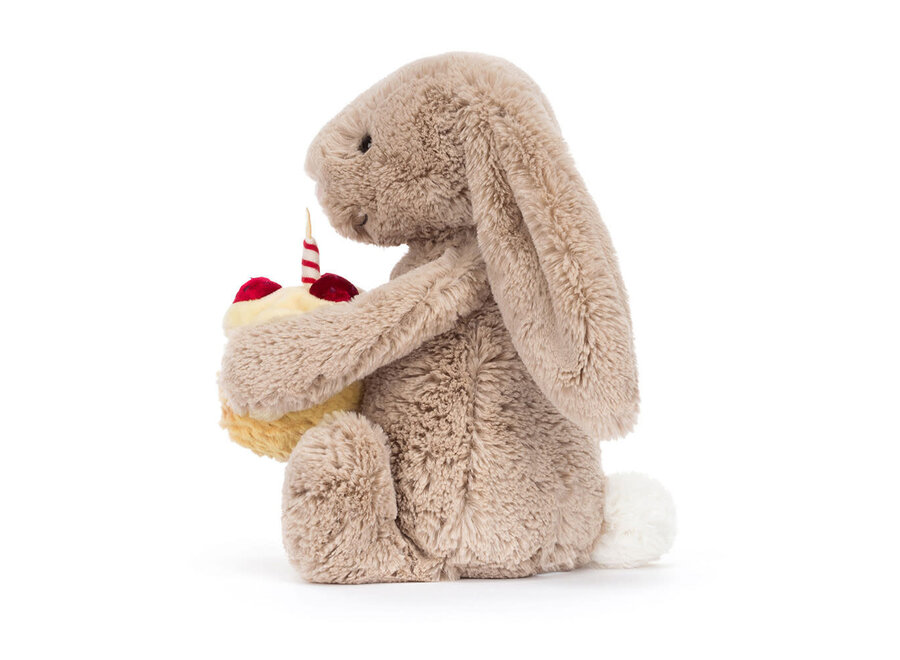 Bashful Beige Bunny 'Birthday'