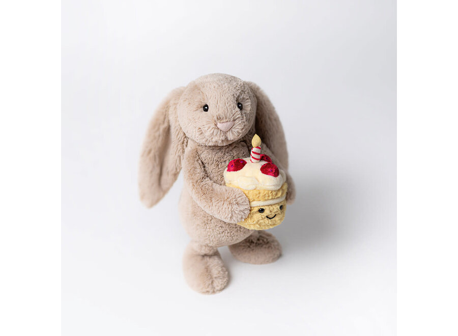 Bashful Beige Bunny 'Birthday'