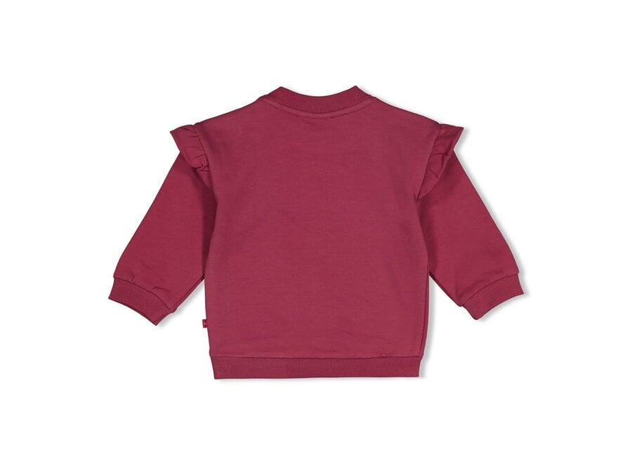 Sweater oversized - Moon Flowers Mauve