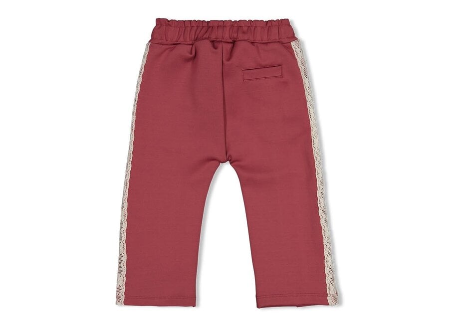 Sporty broek - Moon Flowers mauve