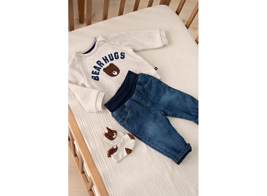 Sweater - Winter Denims taupe melange