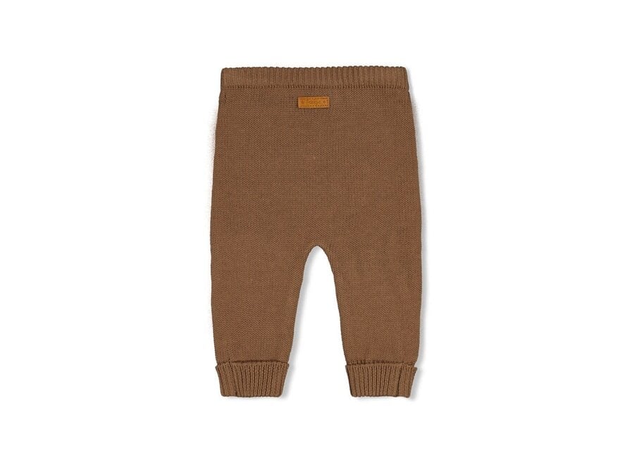Broek gebreid - The Knits bruin