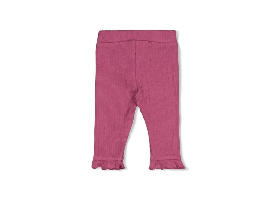 Legging rib - Afternoon Tea Berry