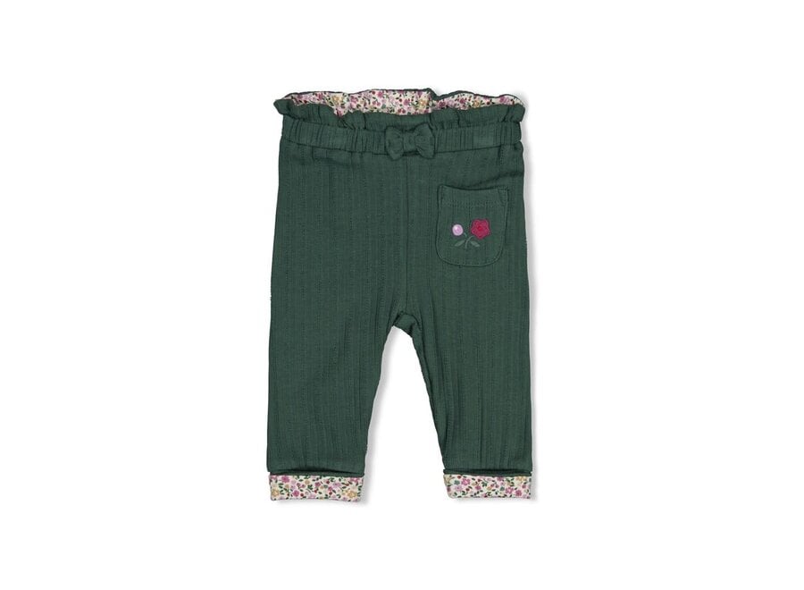 Legging rib - Afternoon Tea Groen