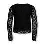 Top Leika lace NOOS - Black