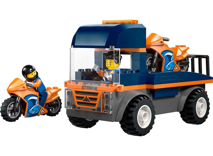 Transportwagen voor motoren