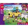 Bestelwagen met dierenaccessoires