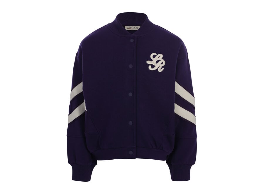 10sixteen Cardigan - Dark purple