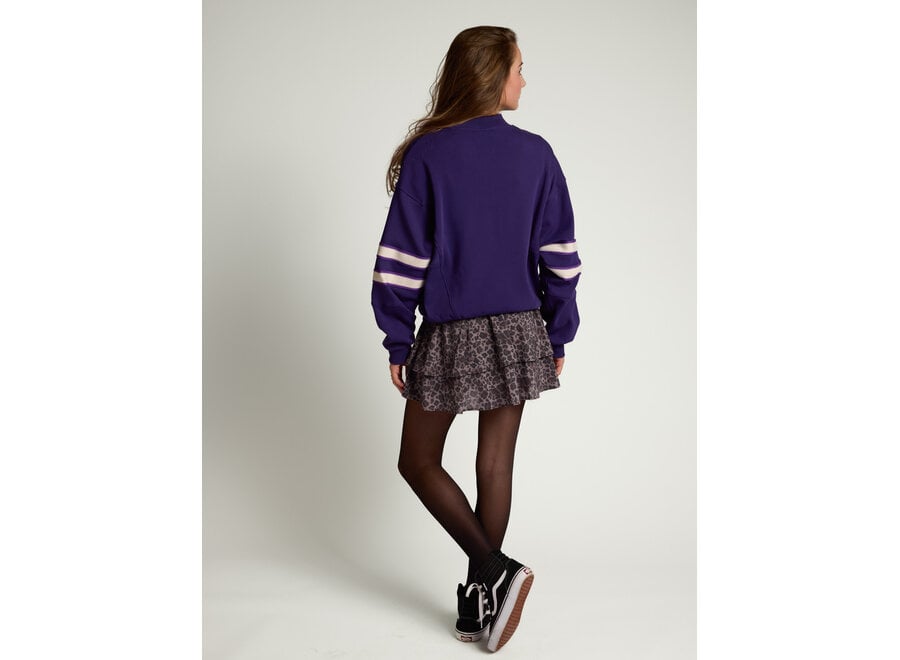 10sixteen Cardigan - Dark purple