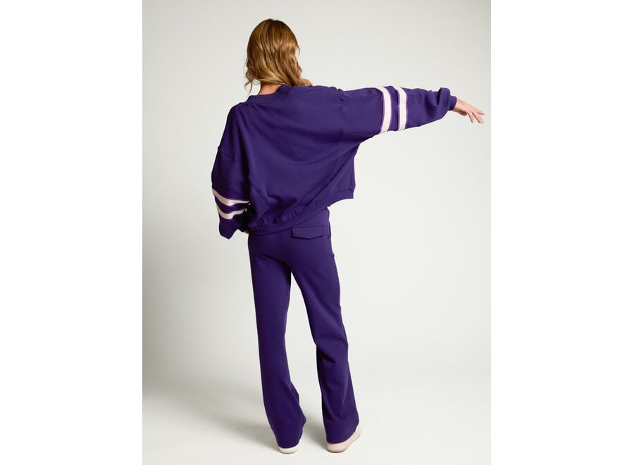 10sixteen Cardigan - Dark purple