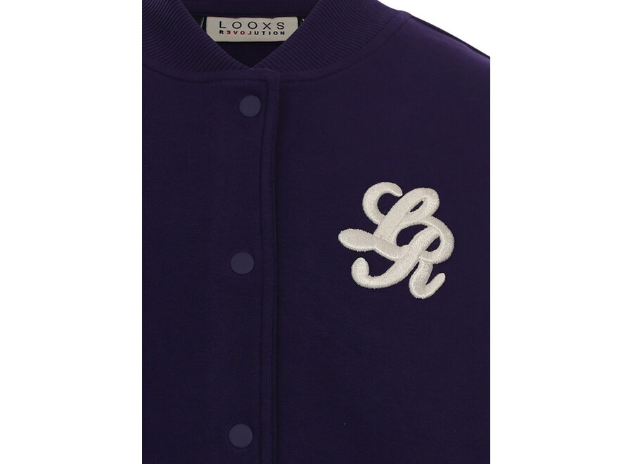 10sixteen Cardigan - Dark purple
