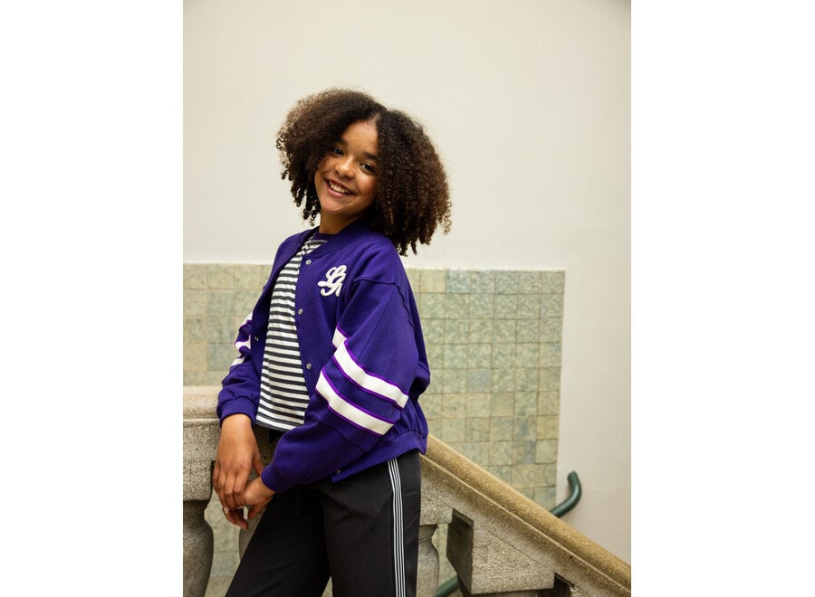 10sixteen Cardigan - Dark purple
