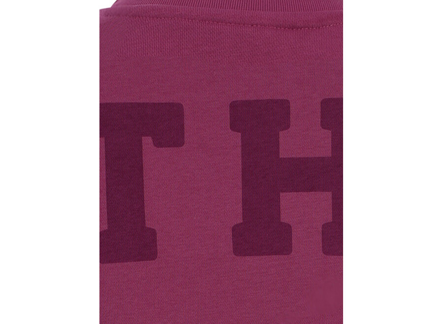 Little balloon sweater Dark violet