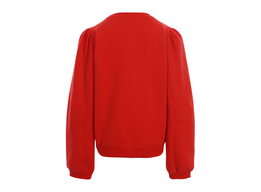 Little SOFT sweater Chilli red