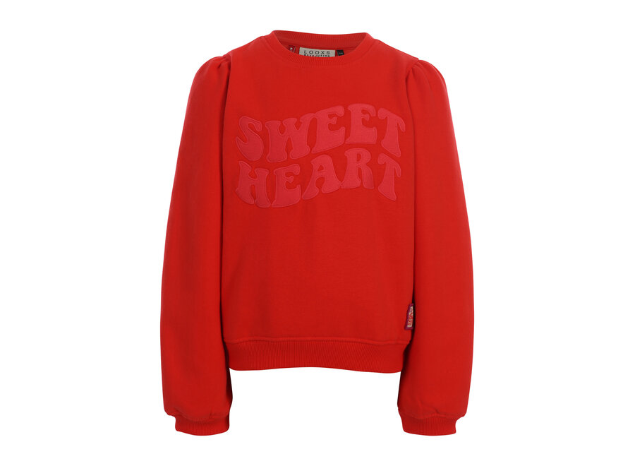 Little SOFT sweater Chilli red