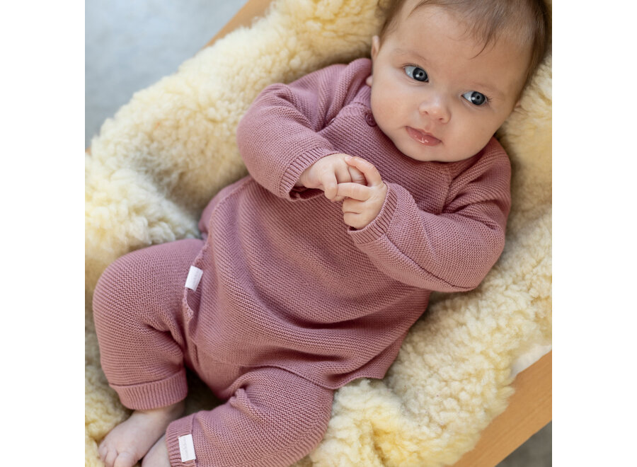 U Cardigan Knit ls Pino Deauville Mauve