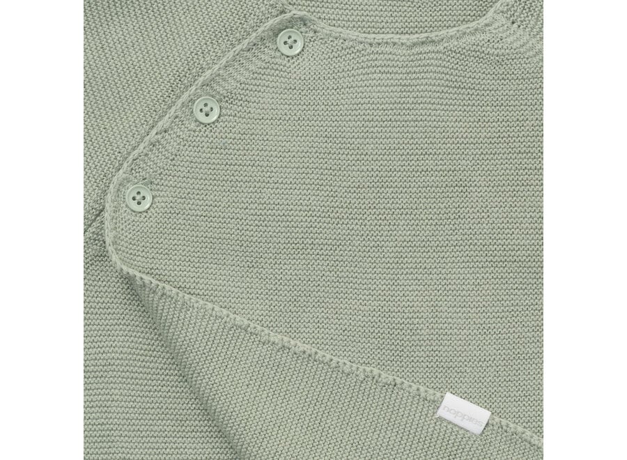 U Cardigan Knit ls Pino Iceberg Green