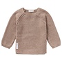 Trui knit Cardigan Knit Pino - Taupe Melange