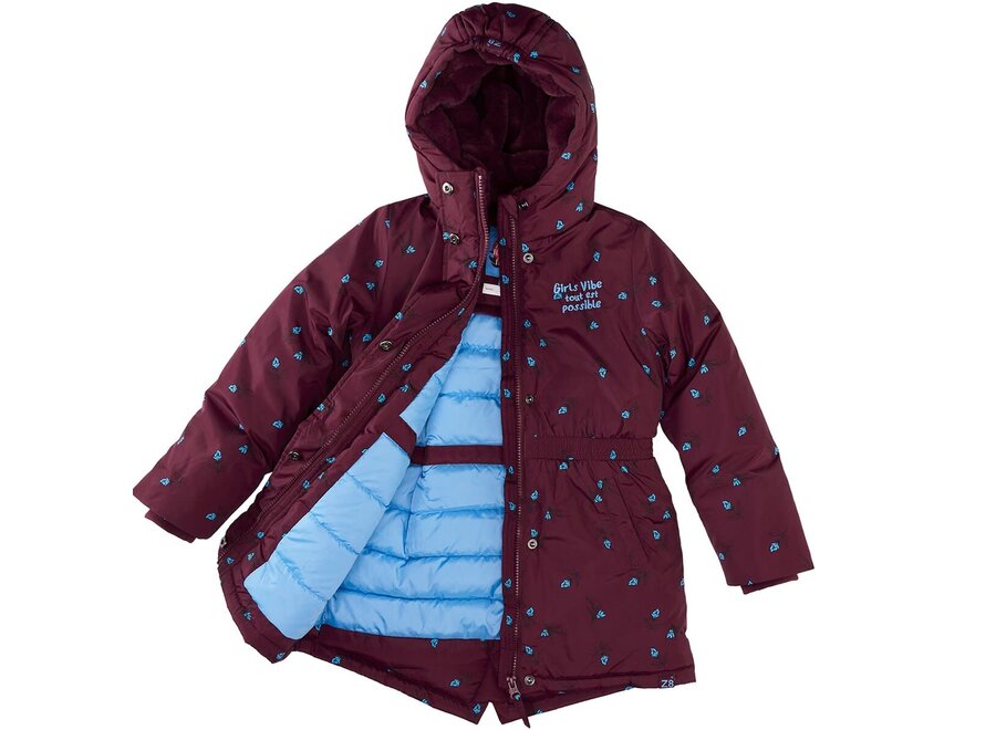 Jas Arieke Burgundy battle