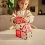 GLITTER TILES PACK - Transparant/Pink 16 pcs