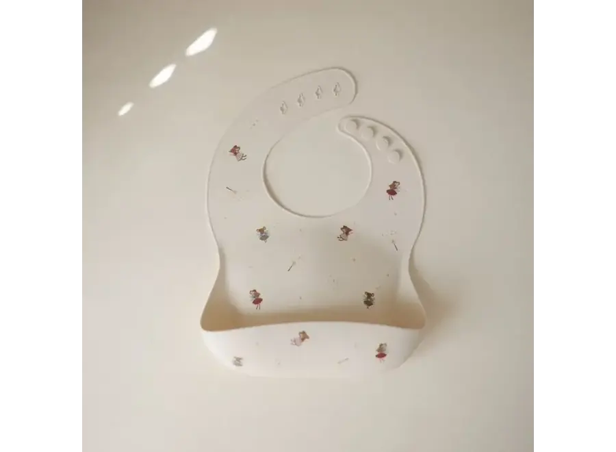 MUSHIE - SILICONE BIB - Fairy Mice