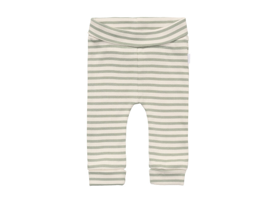 Pants regular fit stripe Iceberg Green