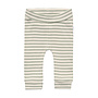 Pants regular fit stripe Iceberg Green