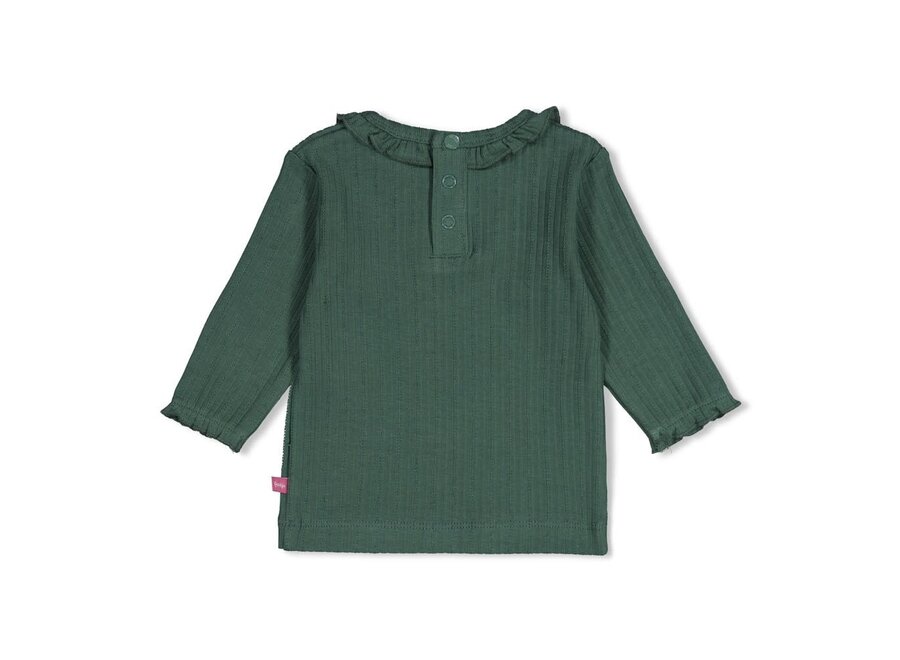 Longsleeve rib - Afternoon Tea groen