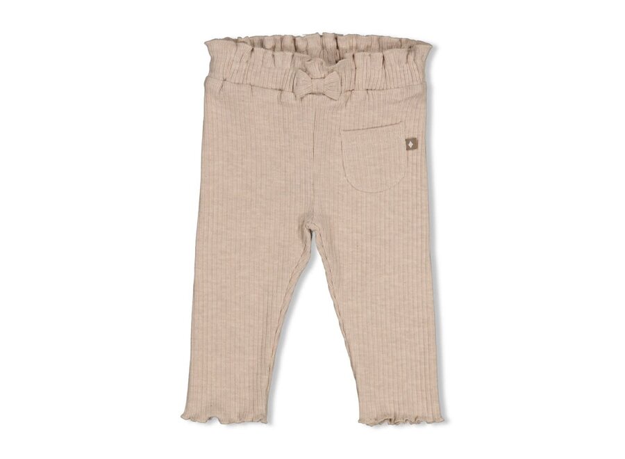 Legging rib - Dress to Impress taupe melange