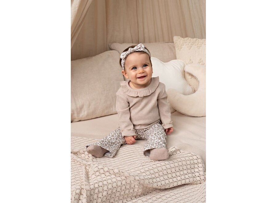 Longsleeve rib - Dress to Impress taupe melange
