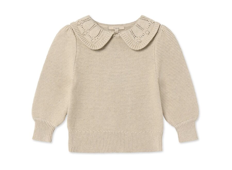Trui Julie knit blouse - Sandshell