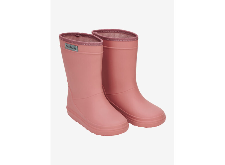 Rain Boots Solid Old Rose