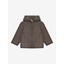 Wollen jasje - Jacket wool fleece - Brown melange