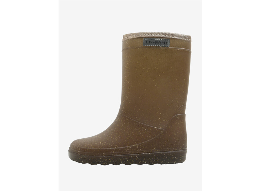 Thermo Boots Glitter Coffee bean