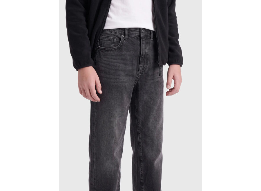 Jeans Fade Loos Washed black