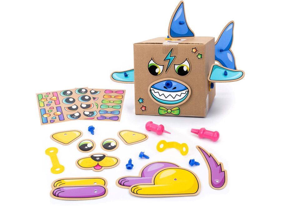 BoxineersTM Cardboard Animals
