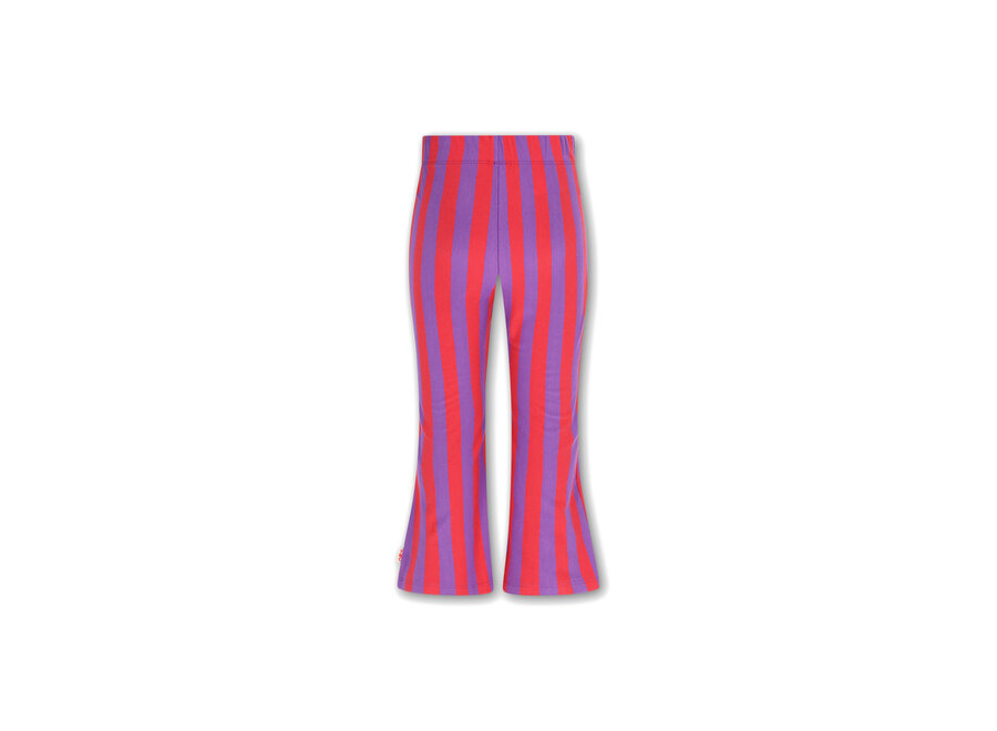 Nena Flared pants - Chive Blossom Stripes