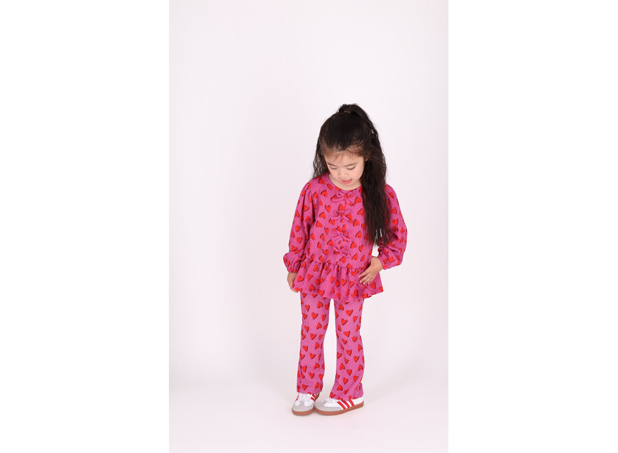 Nena Flair pants - Hearts