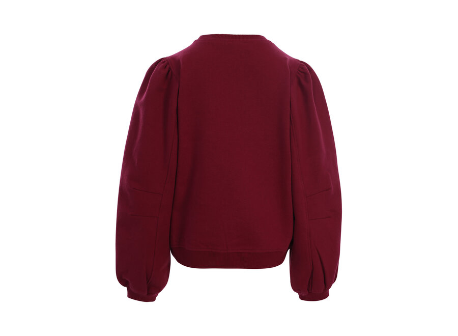 Little sweater Ruby red